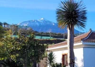 imagen de hotel rural casablanca vistas teide cielo despejado